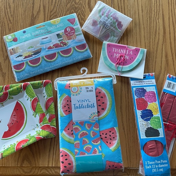Amscan Other - Watermelon Party Bundle 🍉🍉🌺